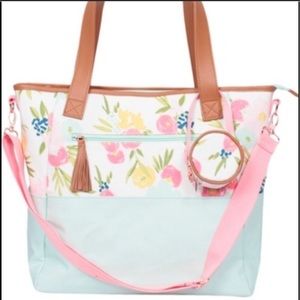ISO cloud island floral tote